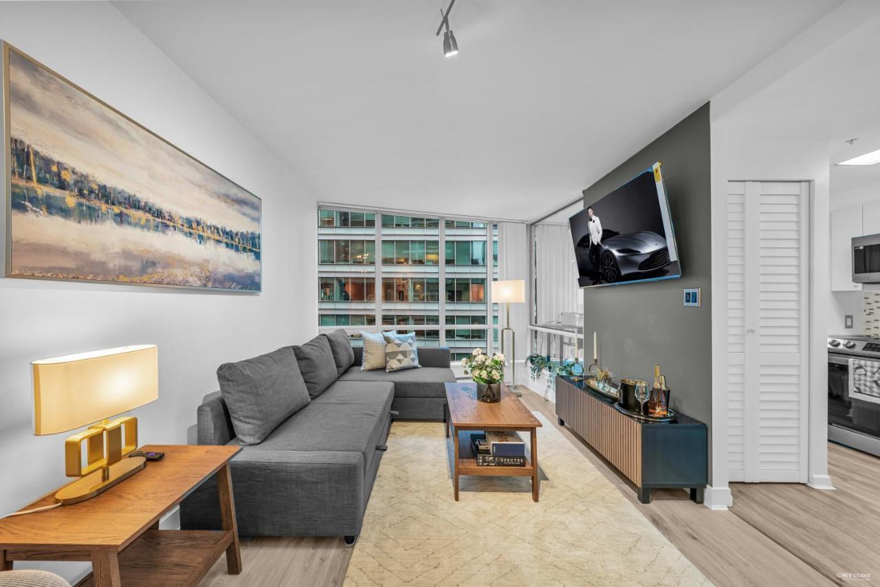 1-br In Downtown Coal Harbour With Parking And Views Apartamento *